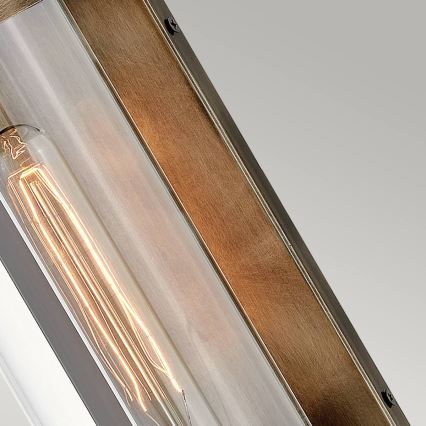 Quintiesse - Utomhusväggarmatur PEARSON M 1xE27/60W/230V IP44 brons