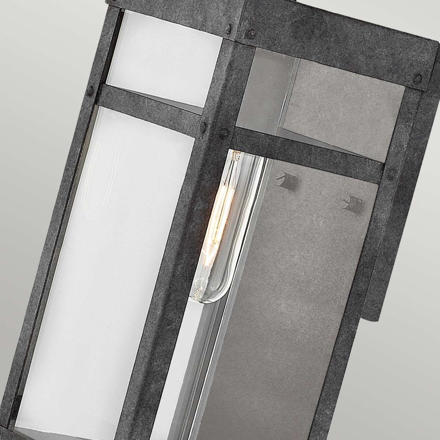 Quintiesse - Utomhusvägglampa PORTER S 1xE27/60W/230V IP44 svart