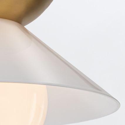 Quintiesse - Taklampa SAUCER 1xE27/40W/230V Ø 36,6 cm guld