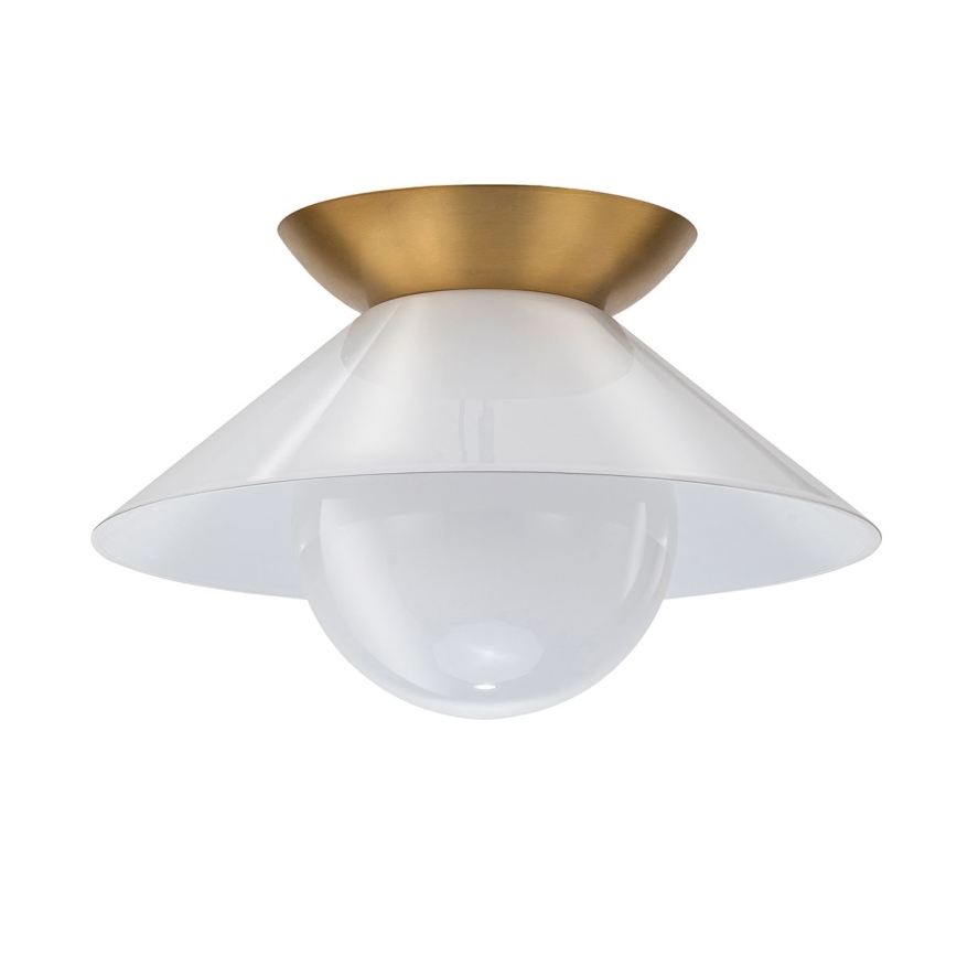 Quintiesse - Taklampa SAUCER 1xE27/40W/230V Ø 36,6 cm guld
