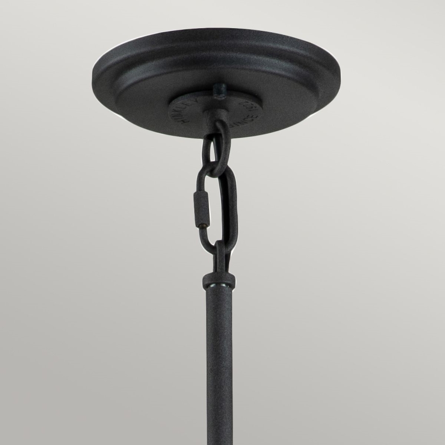 Quintiesse - Taklampa på stång SILAS 8xE27/60W/230V Ø 82,9 cm svart/guld