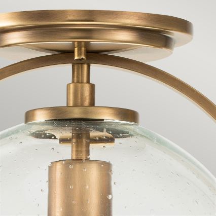 Quintiesse - Taklampa SOMERSET 1x E27/60W/230V Ø 28,2 cm guld