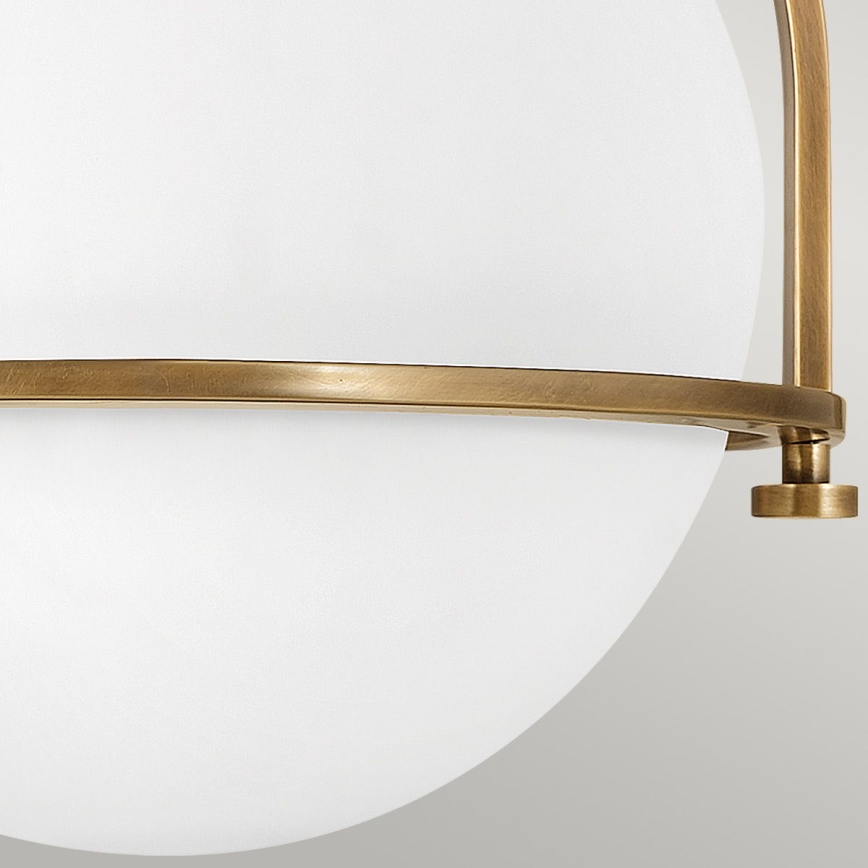 Quintiesse - Taklampa SOMERSET 1xE27/60W/230V Ø 28,2 cm guld