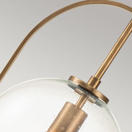 Quintiesse - Takpendel på stång SOMERSET 1xE27/60W/230V Ø 28,9 cm brons