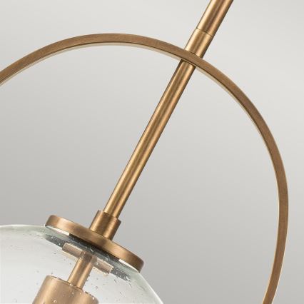 Quintiesse - Takpendel på stång SOMERSET 1xE27/60W/230V Ø 28,9 cm brons