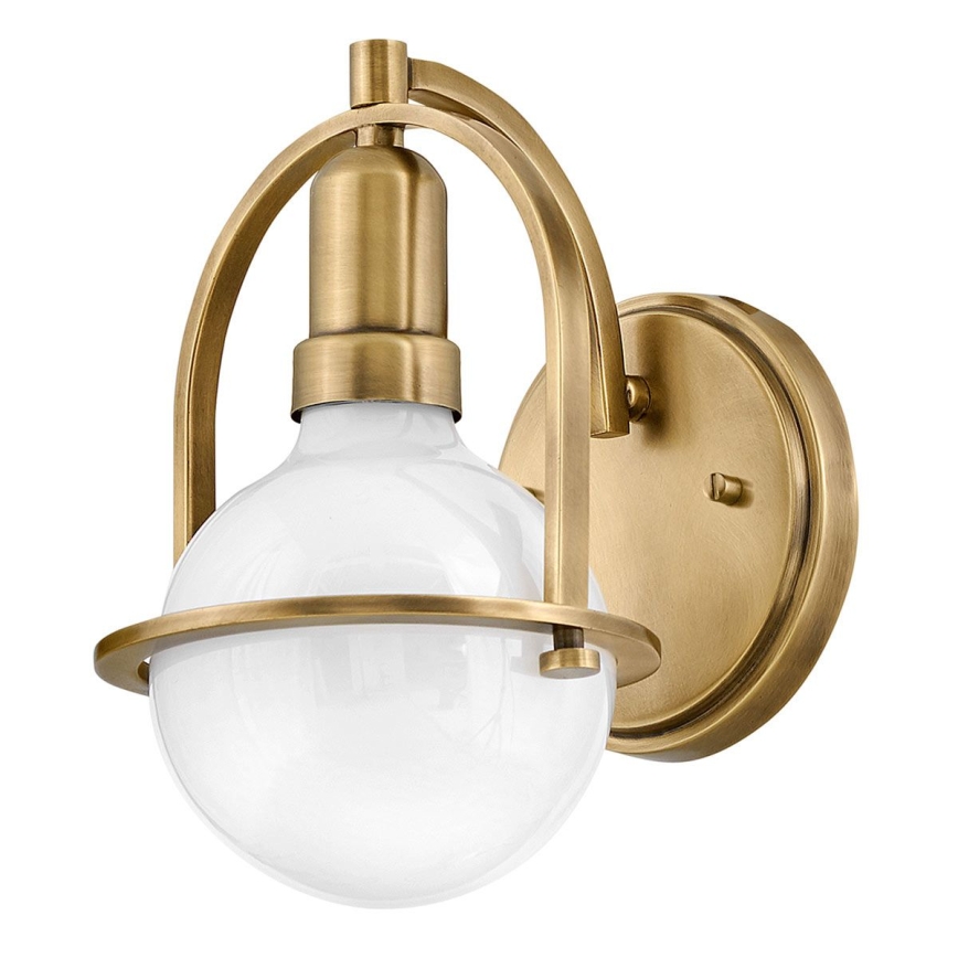 Quintiesse - Vägglampa SOMERSET 1xE27/60W/230V guldig