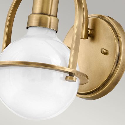 Quintiesse - Vägglampa SOMERSET 1xE27/60W/230V guldig