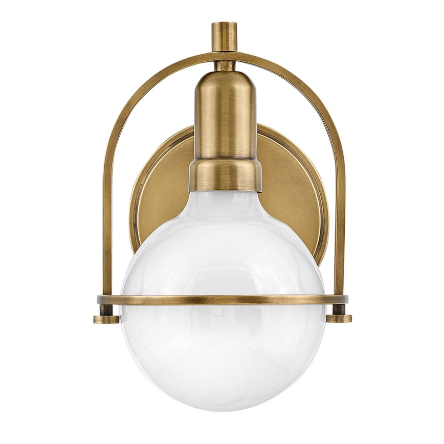 Quintiesse - Vägglampa SOMERSET 1xE27/60W/230V guldig