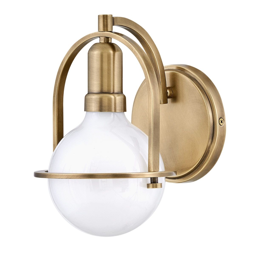 Quintiesse - Vägglampa SOMERSET 1xE27/60W/230V guldig