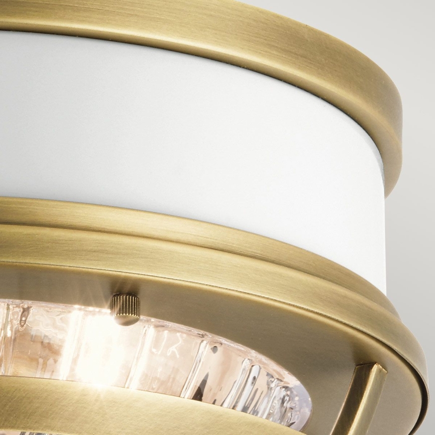 Quintiesse - Taklampa TOLLIS 2xE27/40W/230V Ø 30,5 cm guldig