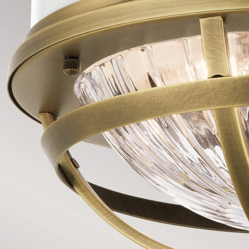Quintiesse - Taklampa TOLLIS 2xE27/40W/230V Ø 30,5 cm guldig