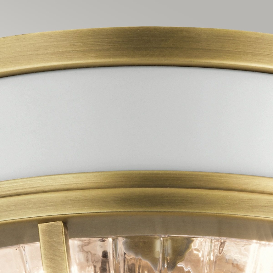 Quintiesse - Taklampa TOLLIS 2xE27/40W/230V Ø 30,5 cm guldig