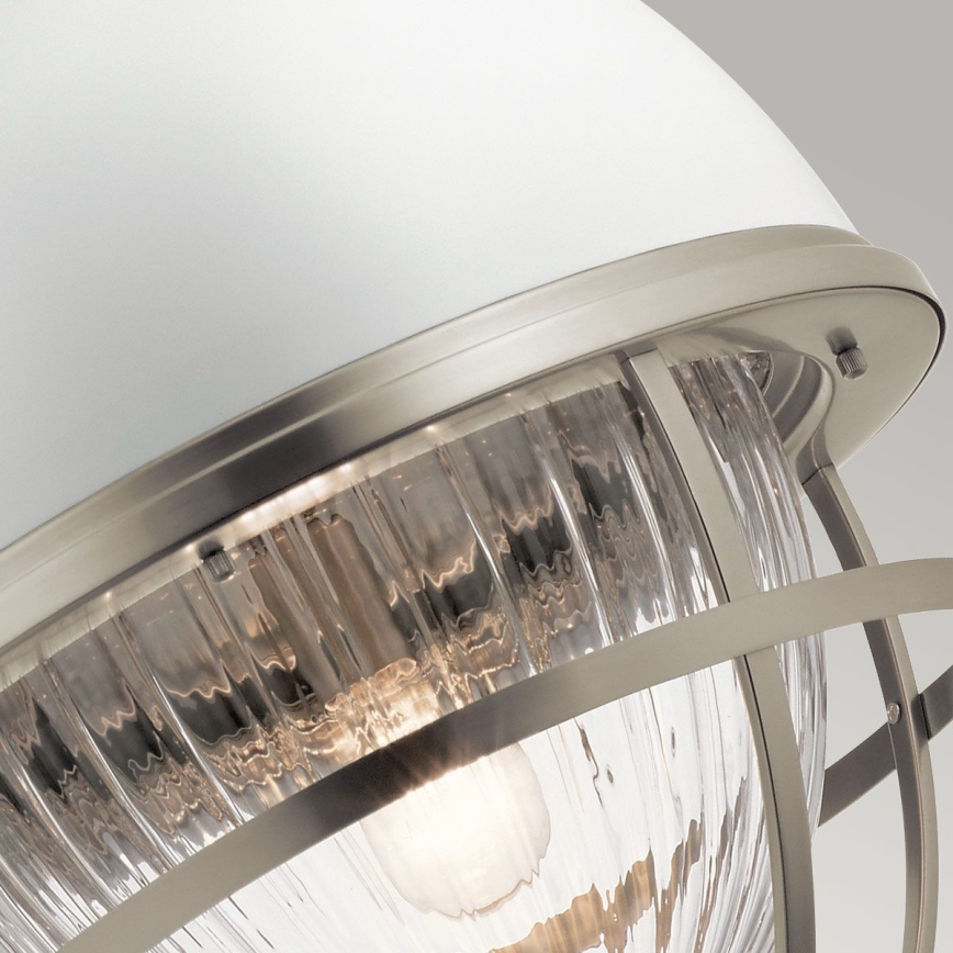 Quintiesse - Taklampa på stång TOLLIS 1xE27/40W/230V Ø 40,8 cm mattkrom