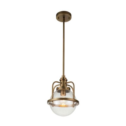 Quintiesse - Utomhuslykta på stolpe TRIOCENT 1xE27/40W/230V Ø 24 cm IP44 brons