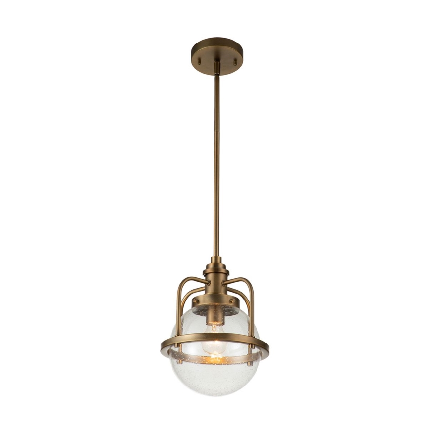 Quintiesse - Utomhuslykta på stolpe TRIOCENT 1xE27/40W/230V Ø 24 cm IP44 brons