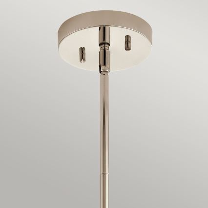 Quintiesse - Utomhuslampa på stav TRIOCENT 1xE27/40W/230V IP44 polerad krom