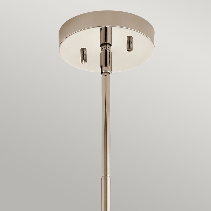 Quintiesse - Utomhuslampa på stav TRIOCENT 1xE27/40W/230V IP44 polerad krom