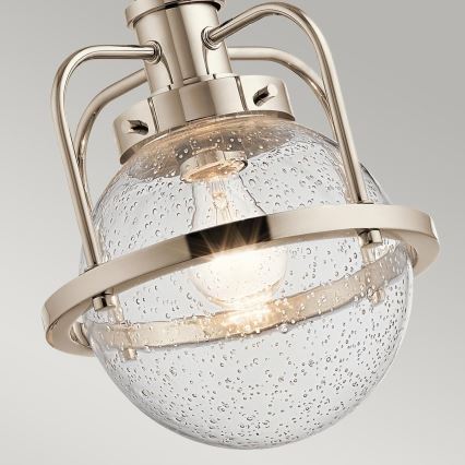 Quintiesse - Utomhuslampa på stav TRIOCENT 1xE27/40W/230V IP44 polerad krom