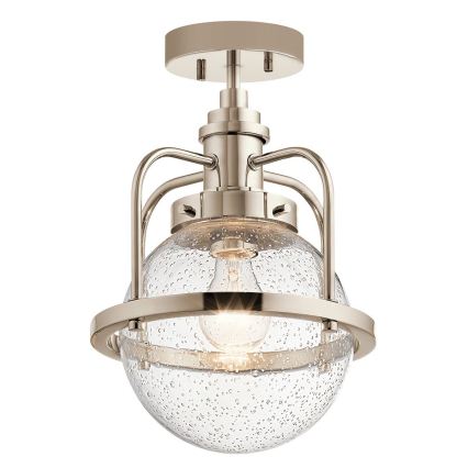 Quintiesse - Utomhuslampa på stav TRIOCENT 1xE27/40W/230V IP44 polerad krom