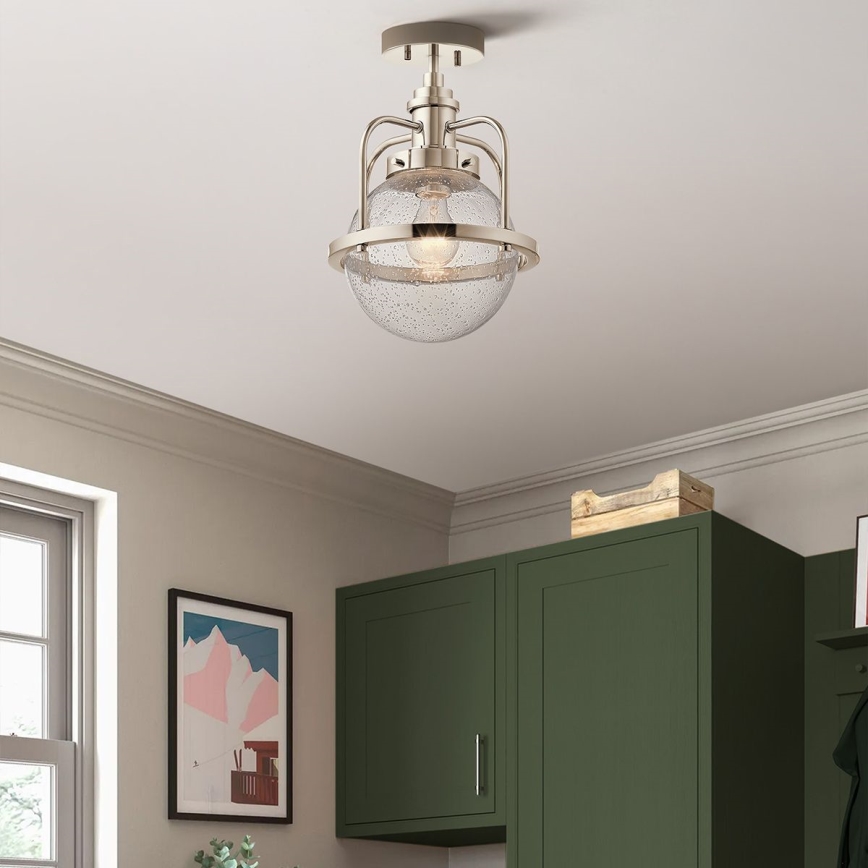 Quintiesse - Utomhuslampa på stav TRIOCENT 1xE27/40W/230V IP44 polerad krom