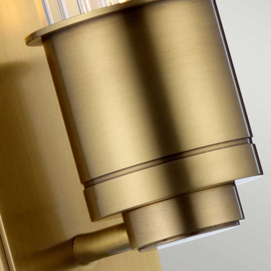 Quintiesse - Badrumsvägglampa WELLINGTON 1xE27/60W/230V IP44 guld