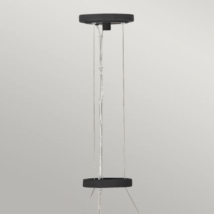 Quintiesse - Pendellampa på vajer WILLOW 6xE14/40W/230V Ø 61 cm guld/svart