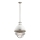 Quintiesse - Taklampa på stång TOLLIS 1xE27/40W/230V Ø 40,8 cm mattkrom