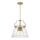 Quintiesse - Taklampa på stång WIMBERLEY 3xE27/60W/230V Ø 35,6 cm, guld