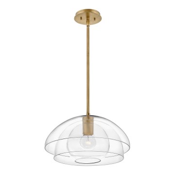 Quintiesse - Takpendel med stång LOTUS 1xE27/60W/230V Ø 40,7 cm guld