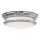Quintiesse - Utomhustaklampa HADRIAN 2xE27/40W/230V Ø 27,8 cm IP44 blank krom
