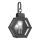 Quintiesse - Utomhusvägglampa HEATH M 1xE27/60W/230V IP44 svart