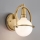 Quintiesse - Vägglampa SOMERSET 1xE27/60W/230V guldig