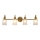 Quoizel - LED badrumsvägglampa SWELL 4xG9/3W/230V IP44 guld