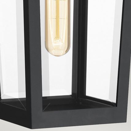 Quoizel - Utomhus väggarmatur BUCKLEY M 1xE27/40W/230V IP44 svart