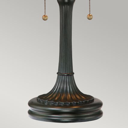 Quoizel - Bordslampa Tiffany KAMI 2xE27/60W/230V