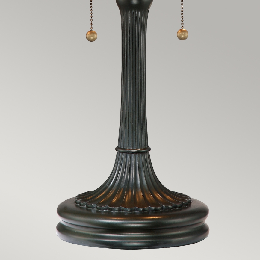 Quoizel - Bordslampa Tiffany KAMI 2xE27/60W/230V