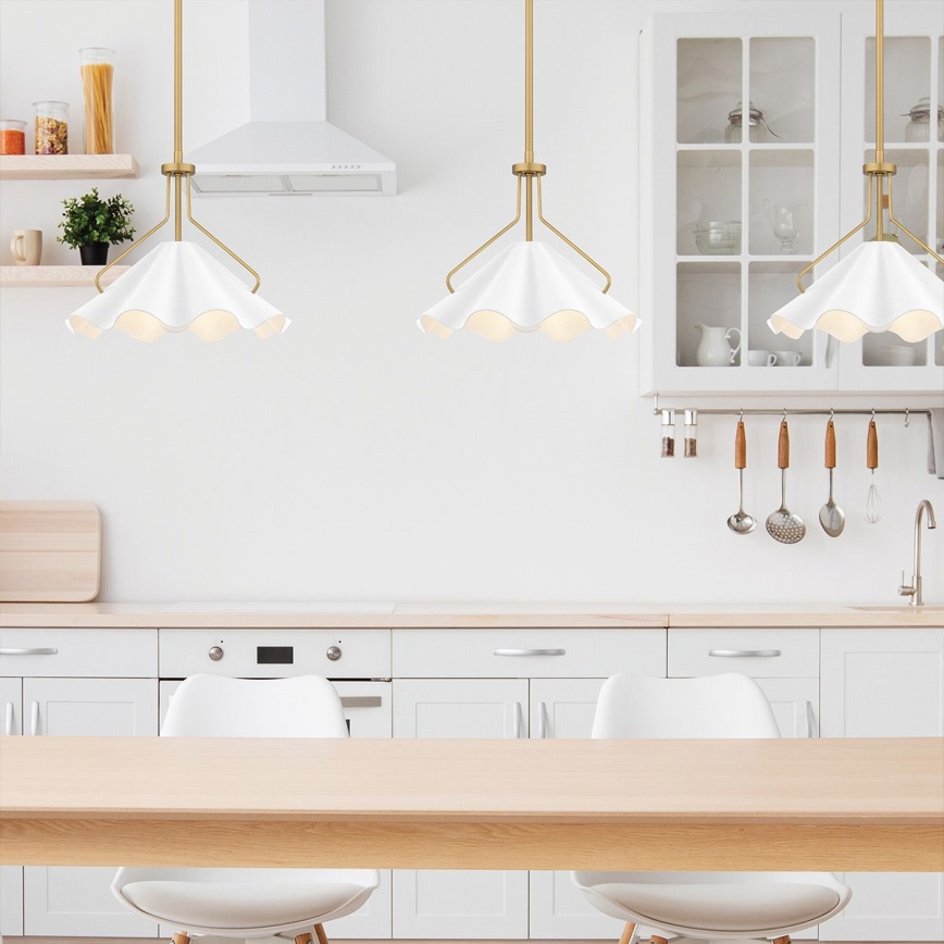 Quoizel - Pendelkrona MEJIA 1xE27/60W/230V diameter 35,6 cm mässing