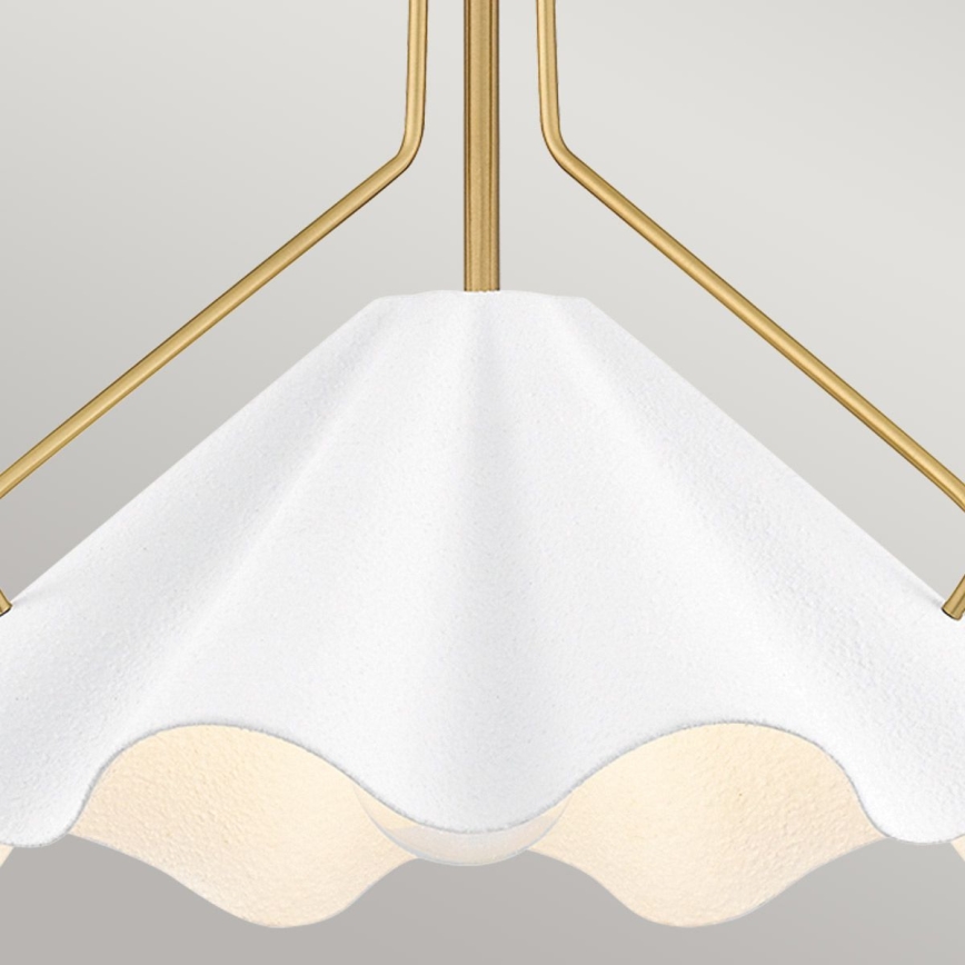 Quoizel - Pendelkrona MEJIA 1xE27/60W/230V diameter 35,6 cm mässing