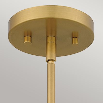 Quoizel - Pendelkrona MEJIA 1xE27/60W/230V diameter 35,6 cm mässing