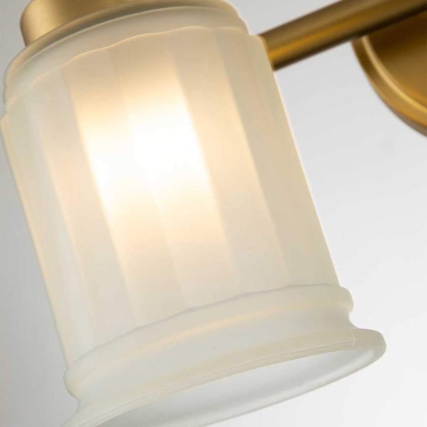 Quoizel - LED badrumsvägglampa SWELL 2xG9/3W/230V IP44 guld