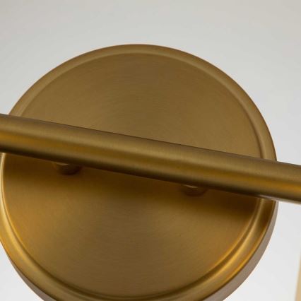 Quoizel - LED badrumsvägglampa SWELL 2xG9/3W/230V IP44 guld