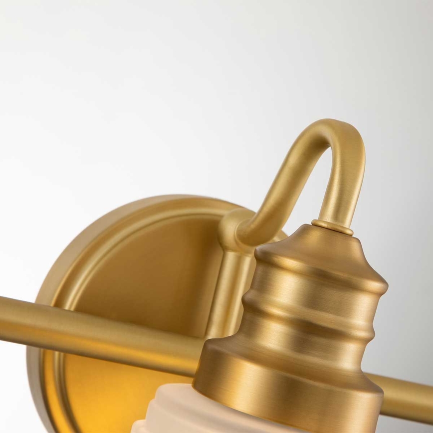 Quoizel - LED-badrumsvägglampa SWELL 3xG9/3W/230V IP44 guld