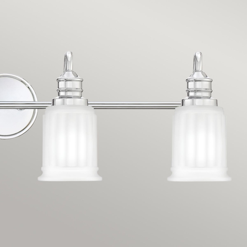 Quoizel - LED vägglampa för badrum SWELL 4xG9/3W/230V IP44 blank krom