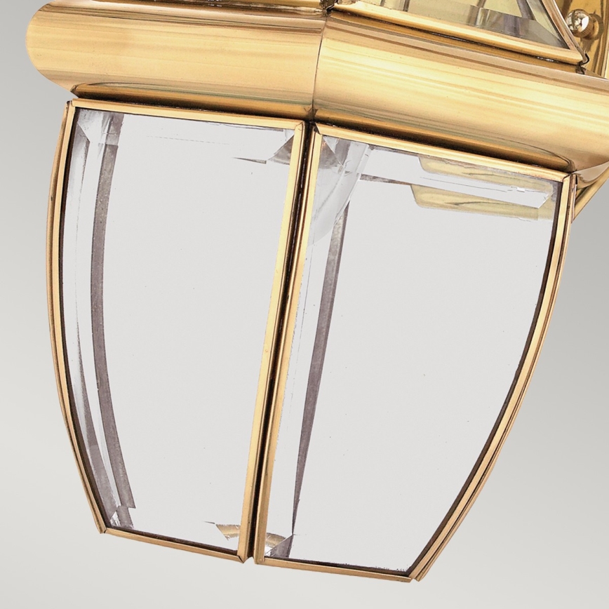 Quoizel - Vägglampa för utomhusbruk MARINE 1xE27/150W/230V IP44 gyllene
