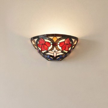 Quoizel - Vägglampa Tiffany LARISSA 2xE14/40W/230V