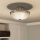 Quoizel - Ytmonterad ljuskrona MANTLE 2xE27/60W/230V skinande krom