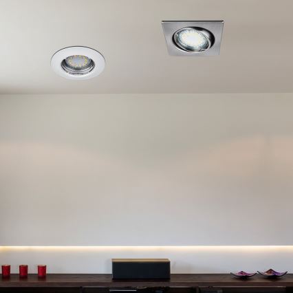 Rabalux - 3-pack LED infällda spotlights 1x GU10/3 W/230 V IP40