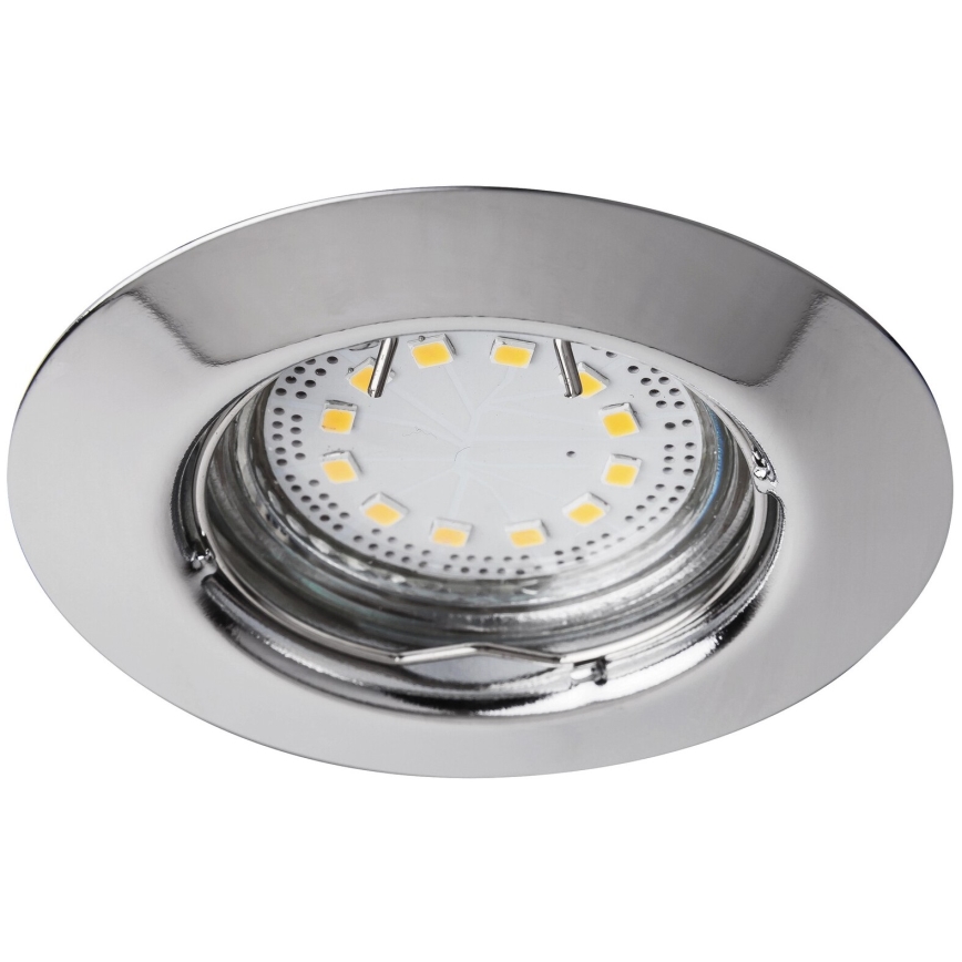 Rabalux - Set med 3 LED infällda badrumslampor 1xGU10/3W/230V IP44