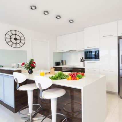 Rabalux - Set med 3 infällda LED-armaturer, 1x GU10/3W/230V, IP40