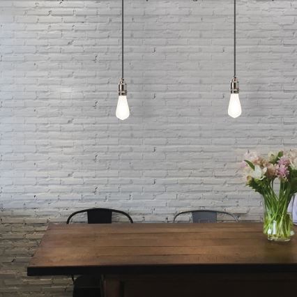 Rabalux 1411 - Hängande lampa FIXY E27/40W svart